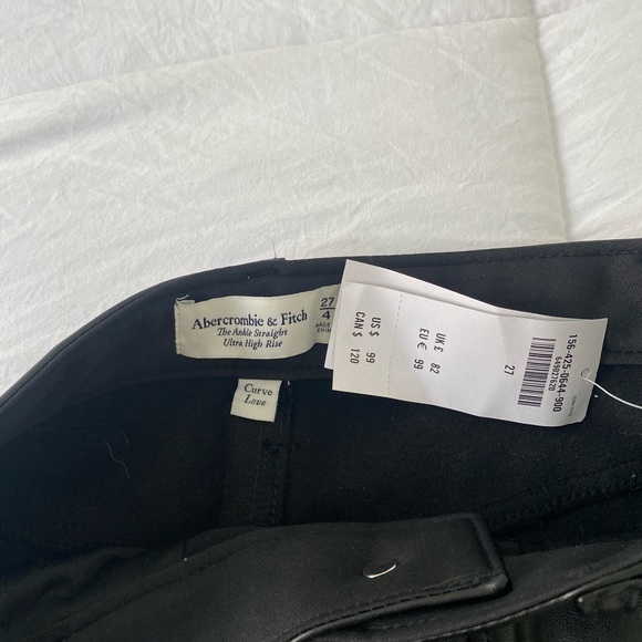 Abercrombie & Fitch “Ankle Straight Ultra High Rise” 4/27 - Picture 3 of 4